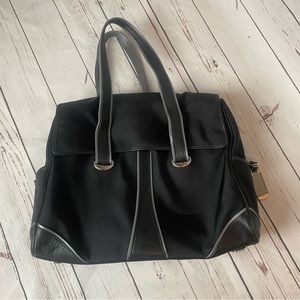 Tumi Elements Collection Black Ballistic Nylon Laptop Commuter Bag Women’s